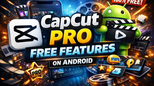 CapCut Pro Free Features on Android